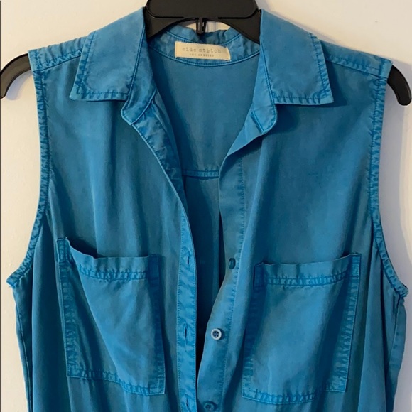 Button up tie dress - Picture 2 of 3